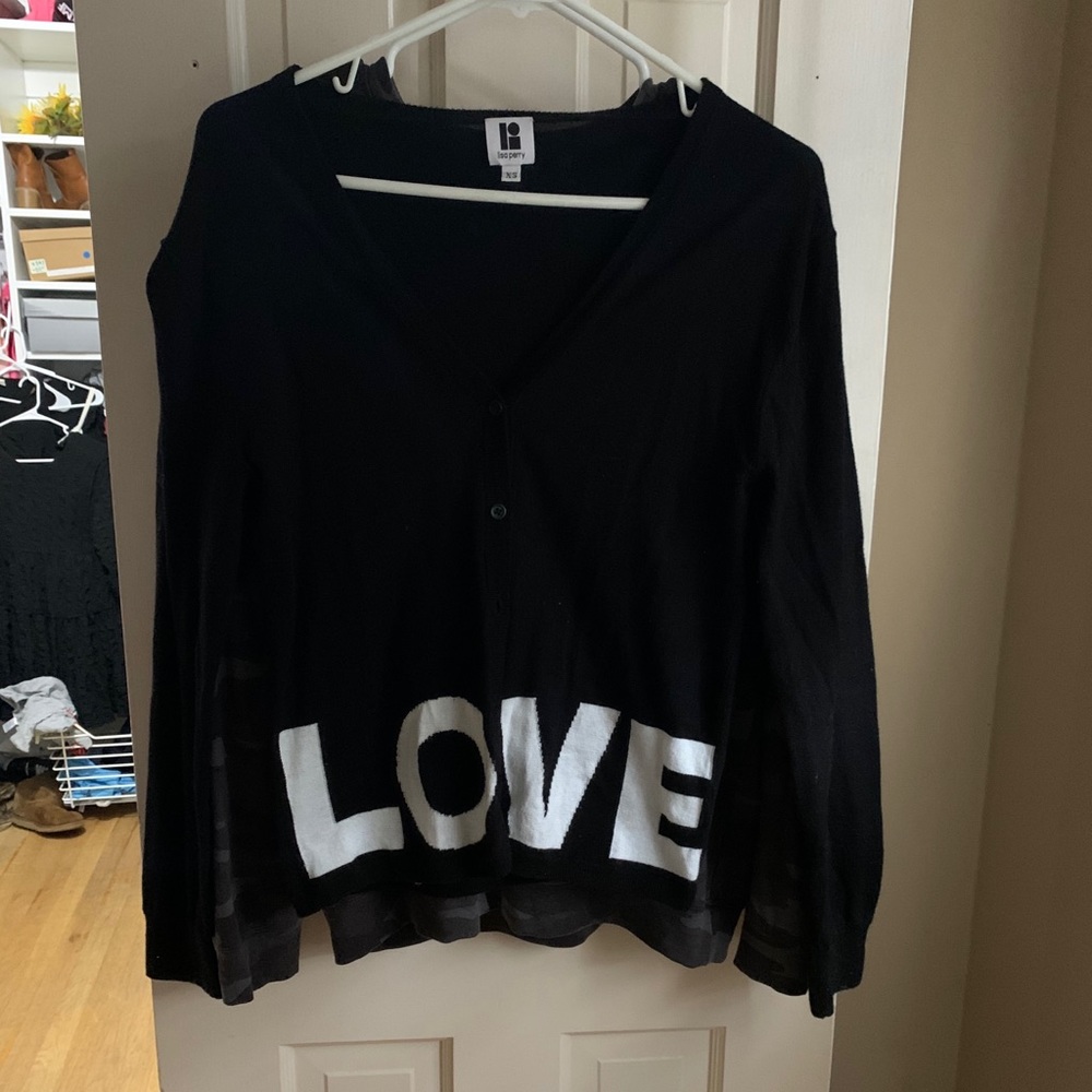 Love Cardigan by Lisa Perry
